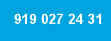 919 027 24 31 919 027 24 31